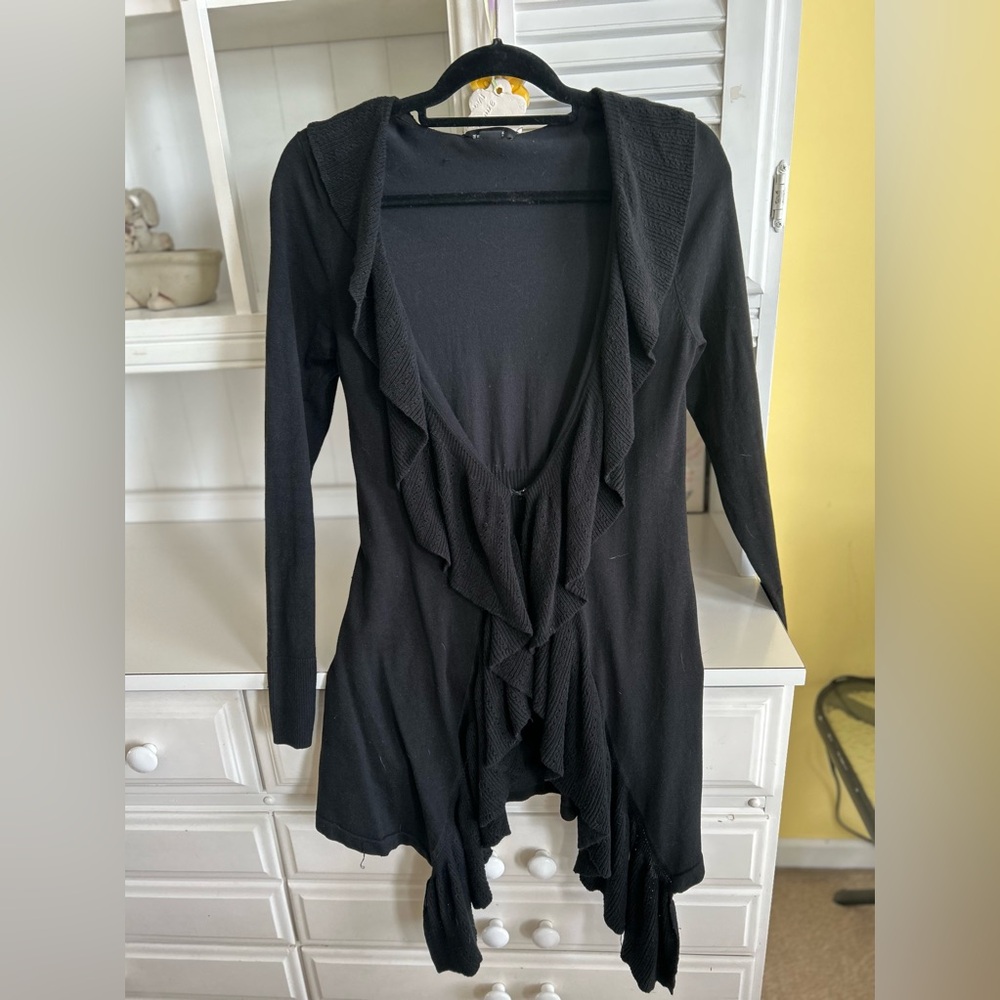White House Black Market Black Sweater size S